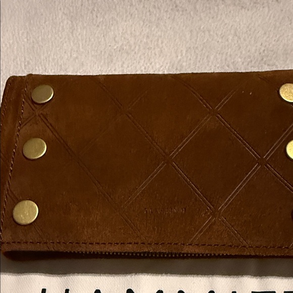 Hammitt Rich Brown Wallet with Gold Details NWT - Picture 6 of 8